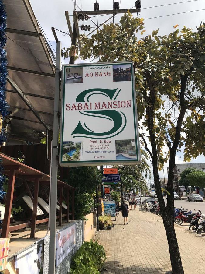 Apartmán Sabai Mansion Ao Nang Exteriér fotografie